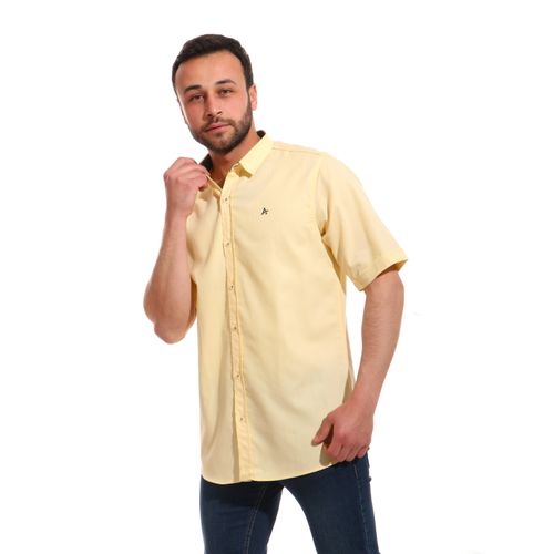 Comfy Shirt Short Sleeves_Yellow