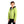 Boys Double Face Zipped Jacket - Black & Green
