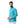 Load image into Gallery viewer, Solid Long Sleeves Turquoise Steel Blue Shirt
