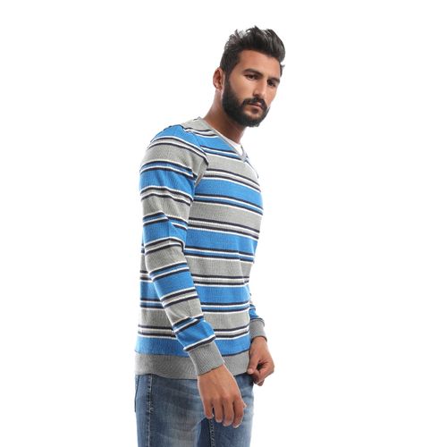 Striped Chashmere Sweatshirt_Striped_9