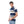 Load image into Gallery viewer, Plus Size Wide Striped Pique Polo Shirt - Navy Blue

