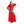 Load image into Gallery viewer, Hooded Buttoned Neck Velvet Nightgown - Red
