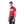 Load image into Gallery viewer, Plus Size Half Sleeves Casual Polo Shirt - Heather Burgundy &amp; Red.
