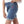 Load image into Gallery viewer, Girls Roll-Up Trim Casual Jeans Short - Medium Blue
