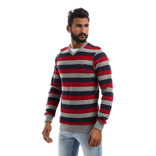 Striped Chashmere Sweatshirt_Striped_3
