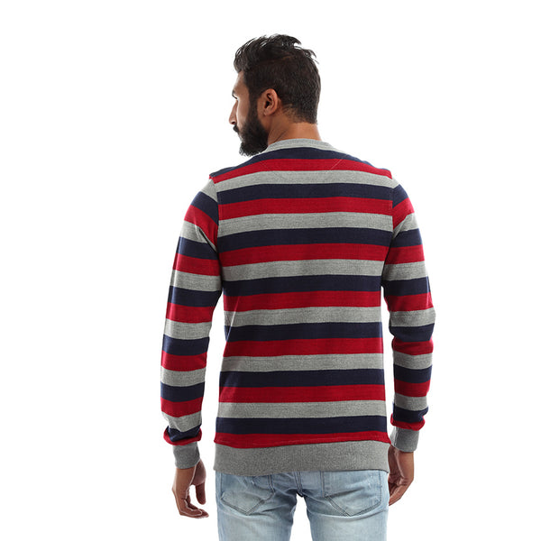 Striped Chashmere Sweatshirt_Striped_3