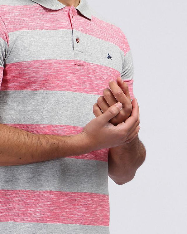 wild-_stripes-_buttoned-_neck-_polo-_shirt-_-_heather-_light-_red-_-_grey