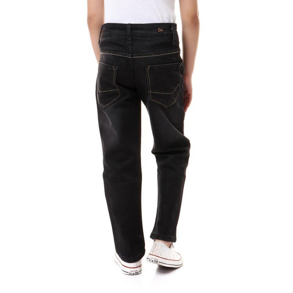 boys- regular- casual- jeans- - black