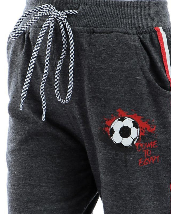 kids-lined-sides-elastic-waist-comfy-short-heather-charcoal-grey