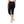 Load image into Gallery viewer, Solid Pantacourt Legs Sportive Leggings - Black
