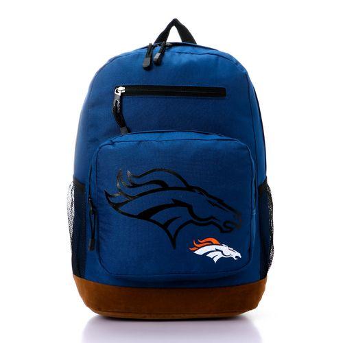 Unisex " Horse " Zipped Casual Backpack - Navy Blue