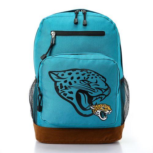 Unisex " Tiger " Zipped Casual Backpack - Teal Green