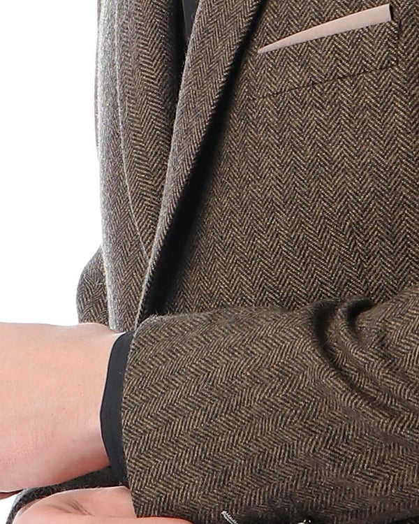 classic- wool- blazer- 2- buttons- -brown