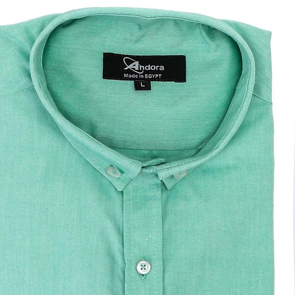casual- comfy- full- sleeves- shirt- - mint- green