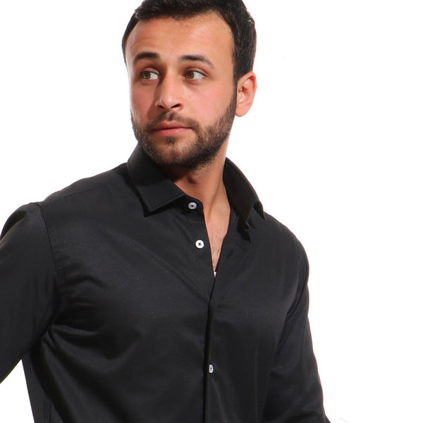 solid_cotton_full_sleeves_shirt_-_black