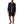 Load image into Gallery viewer, turn- down- collar- solid- buttoned- coat- - navy- blue

