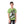 boys colorful printed green t-shirt