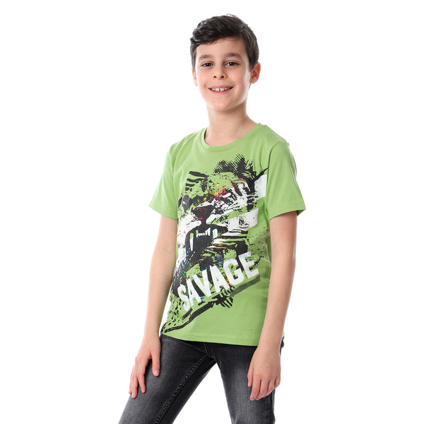 boys_colorful_printed_green_t-shirt
