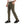Load image into Gallery viewer, Plain Olive Gabardine Regular Fit Pants

