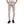 Solid Fly Zipper Button Cotton Pants - Light Grey