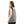 Cotton Top With Perforated Cap Sleeves - Grey