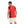 Bi-Tone Solid Sportive Round Tee - Red & Black