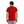 Printed Lion Short Sleeves T-Shirt - Dark Red