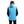 Load image into Gallery viewer, Double Face Hooded Vest - Turquoise &amp; Black
