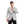 Load image into Gallery viewer, Notched Lapel Slim One Button Blazer - Light Grey &amp; White
