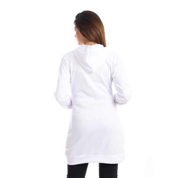 white_hooded_zipper_long_sweatshirt