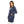 Load image into Gallery viewer, Long Hooded Zipper Sweatshirt - Navy Blue
