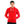 Load image into Gallery viewer, Solid Fleece Hoodie With Kangaroo Pocket - Red
