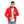 Load image into Gallery viewer, Double Face Back Printed Puffer Jacket - Navy Blue &amp; Red
