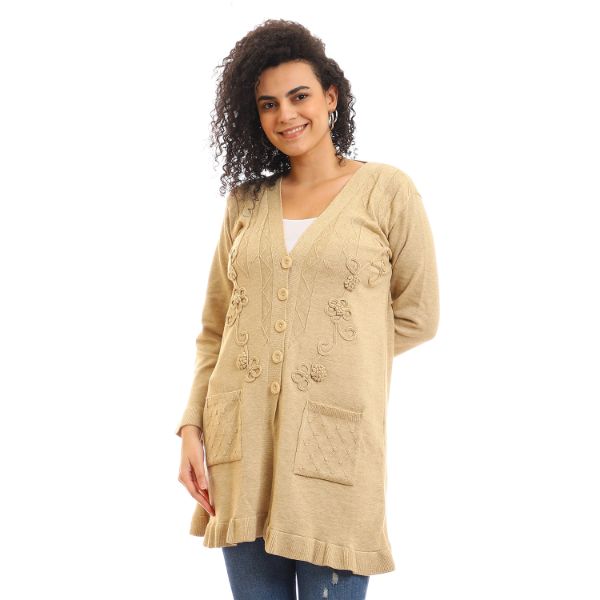 deep_v-neck_buttoned_knitted_cardigan_-_beige