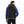 Load image into Gallery viewer, Double Face Tri-Tone Zip Through Neck Puffer Jacket - Royal Blue, White &amp; Black
