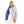 Load image into Gallery viewer, Double Face Polyester Full Sleeves Jacket - Light Grey &amp; Royal Blue
