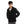 Load image into Gallery viewer, Black Elegant Zipped Fleece Jacket with Turn Down Collar
