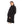 Load image into Gallery viewer, Linen Mandarin Neck Buttoned Solid Jacket - Black
