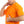 Load image into Gallery viewer, Slip On V Neck Basic T-Shirt - Orange
