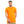 Slip On Basic Plain Orange T-Shirt