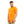 Slip On Basic Plain Orange T-Shirt