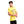 Load image into Gallery viewer, Black, Red &amp; Grey &quot;Play All Day&quot; Printed Slip On Yellow T-shirt

