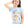 Load image into Gallery viewer, Cool Summer Prints Sky Blue, White, Pink, Yellow &amp; Blue Tee
