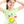 Load image into Gallery viewer, Wink Emoji Apple Green, Yellow &amp; Red Tee
