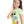 Load image into Gallery viewer, &quot;Cool To Be Kind&quot; Printed Tee - Apple Green, Pink, Yellow &amp; White
