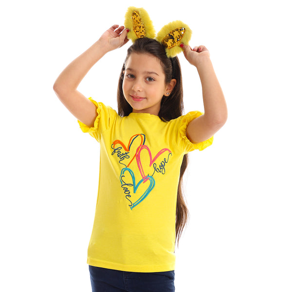 puffed_short_sleeves_stitched_tee_-_yellow