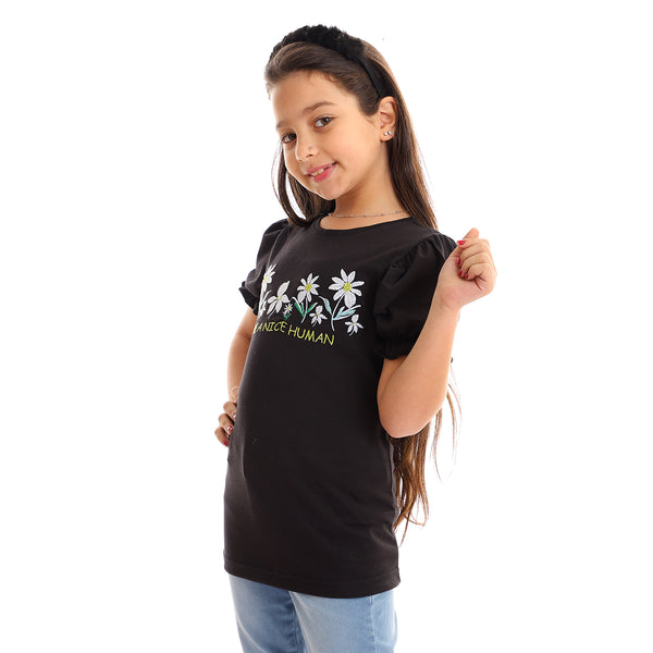 slip_on_puffed_sleeves_t-shirt_-_black