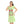 Printed Round Neck Cotton Sleepshirt - Green