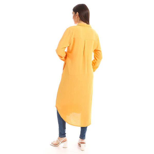 plain_classic_neck_full_sleeves_long_shirt_-_pale_orange