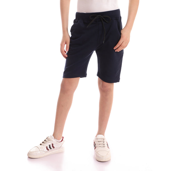 Cotton Plain Knee Length Boys Shorts